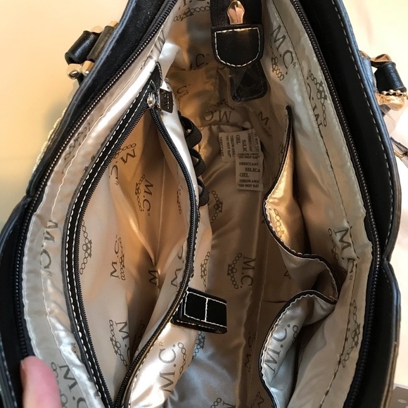 🌙🔥3xHP🔥 NWT ONE OF A KIND BEAUTIFUL LEATHER&HAND PAINTED PURSE-WEARABLE ART! - Picture 4 of 13